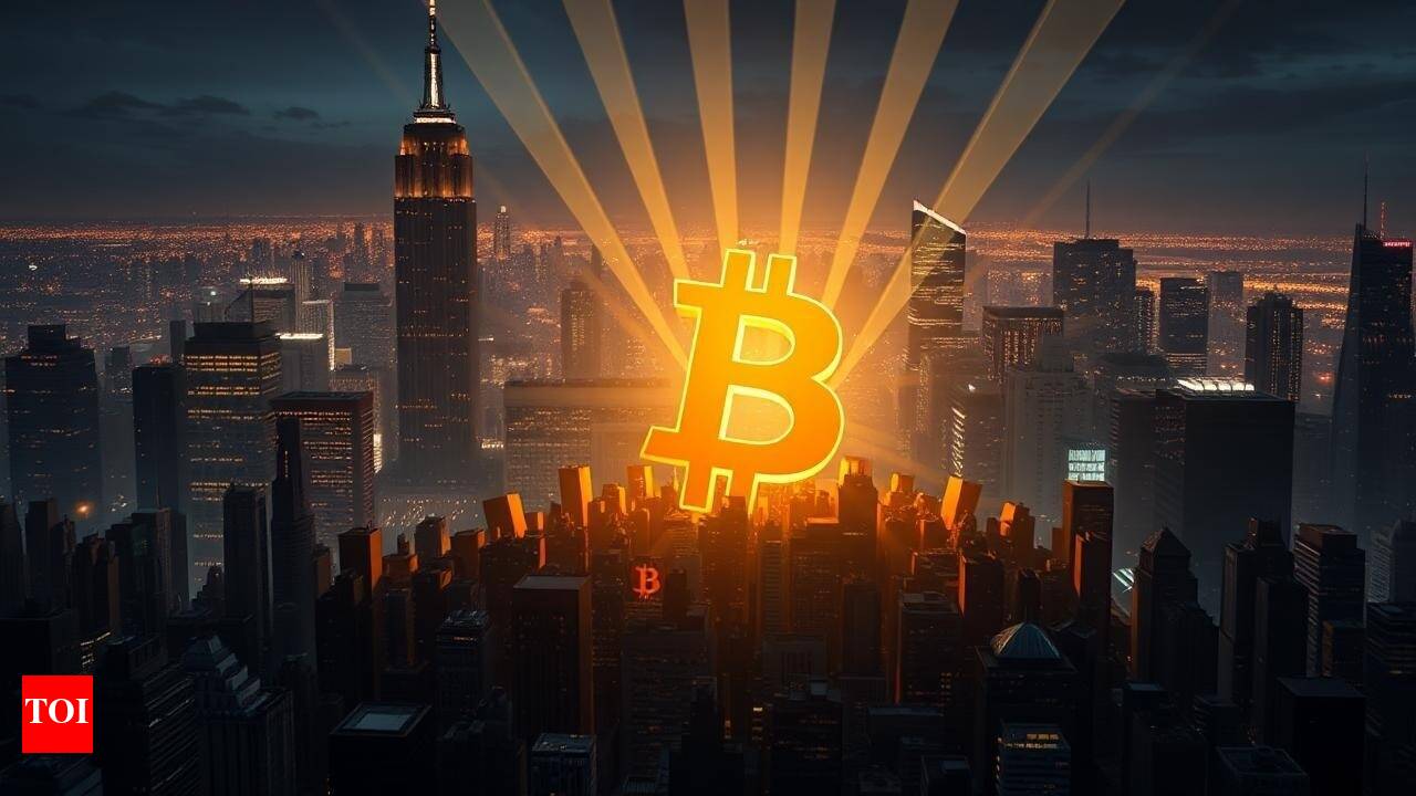 Crypto surge: Bitcoin hits record high, smashing past $124,000; Trump  policies, Wall Street rally drive rise - Times of India