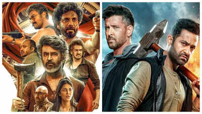 'War 2' box office early estimates Day 1: Hrithik Roshan and Jr NRT starrer off to Rs 6 crore start; Rajinikanth's 'Coolie' collections double with Rs 11 crore haul