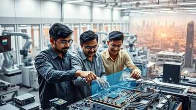 AI image Semiconductor push: Global chipmakers eye Indian partnerships amid rising pressures, Chinese competition; government incentives, market lure firms