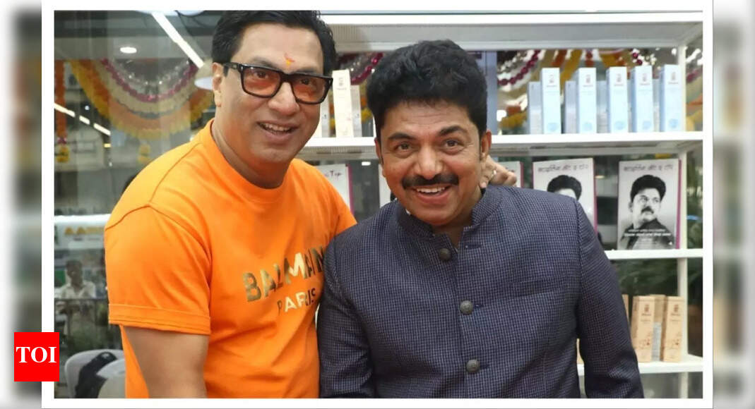 Madhur Bhandarkar, Ihana Dhillon join celeb hair stylist Shivarama’s salon launch celebrations