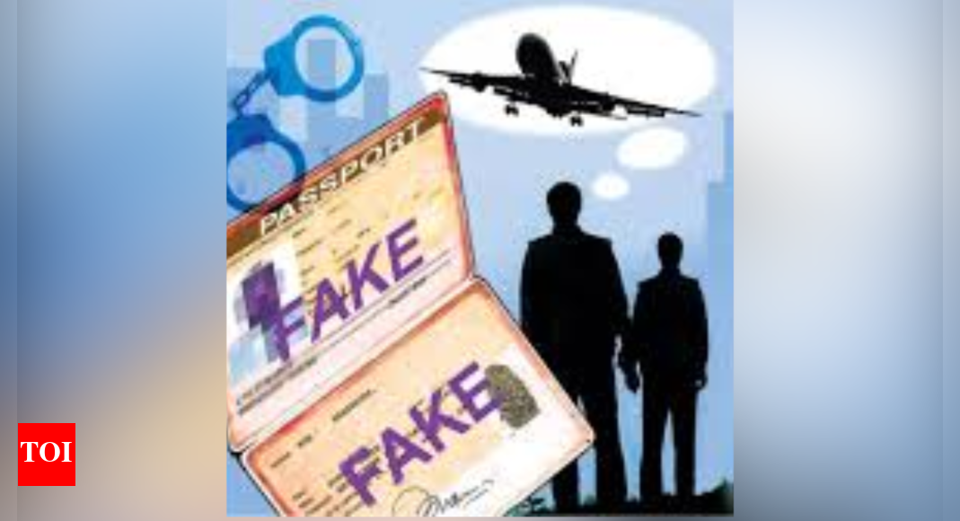 ​Fake passport and live cartridge land 2 flyers in police custody in UP