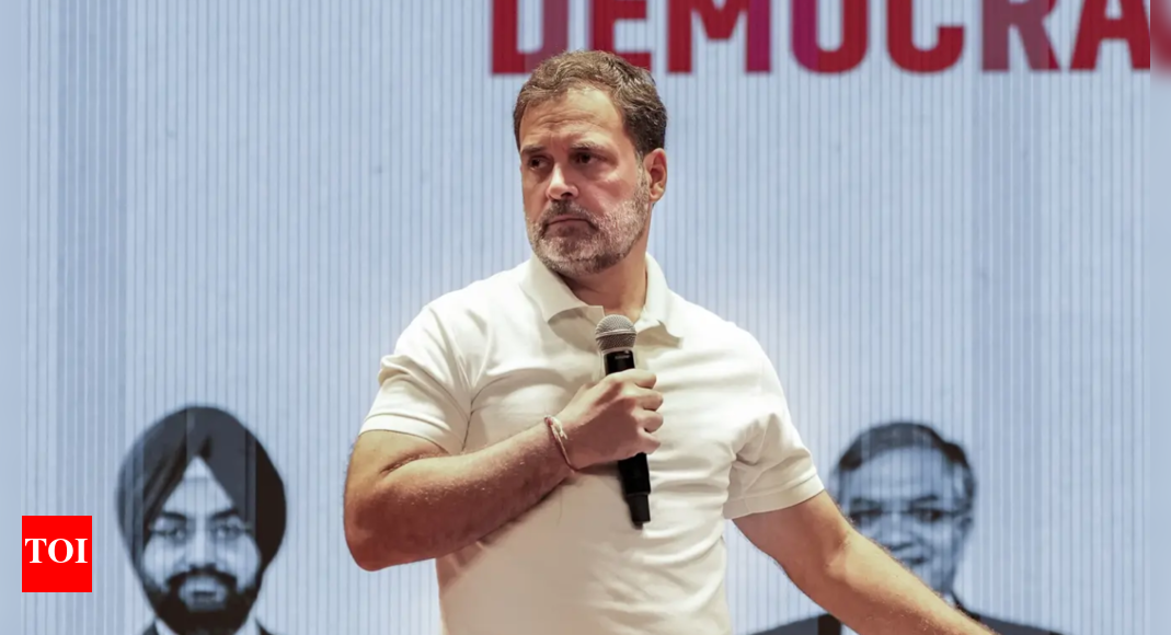 'Kagaz mitao, Adhikaar churao': Rahul Gandhi accuses BJP of 'stealing' Bahujan rights by deleting voters; claims tribal land records missing in Chhattisgarh