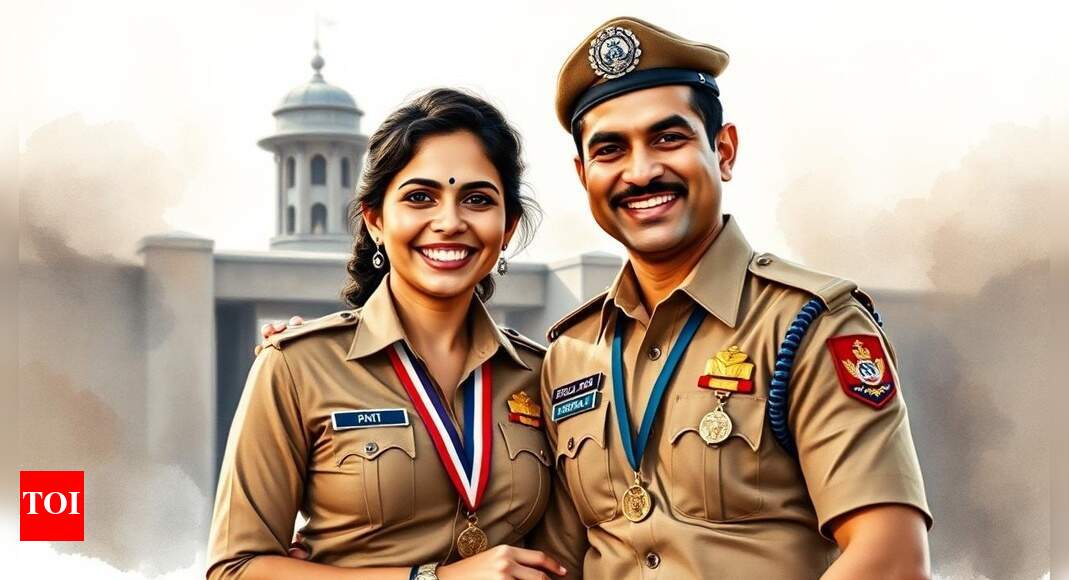 Thane power couple: Independence Day honours celebrate decades of service; superintendent duo to receive President’s Police Medal | India News – Times of India Thane power couple: Independence Day honours celebrate decades of service; superintendent duo to receive President’s Police Medal | India News – Times of India