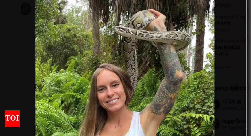 Florida woman captures 60 pythons to win $10,000 in record-breaking challenge