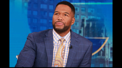 Michael Strahan brutally mocked by co-host Robin Roberts on Good Morning America as rumors swirl about his exit from the popular show