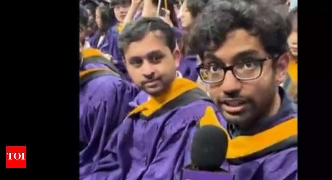 'All Indians from India': NYU graduation video triggers major row; 'too much brown'