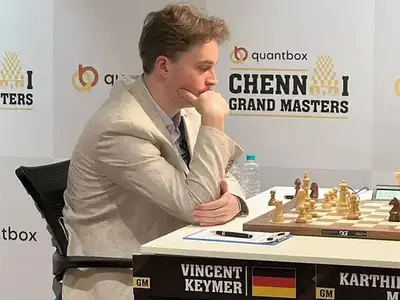 Chennai Grand Masters 2025: Vincent Keymer wins title with a round to spare