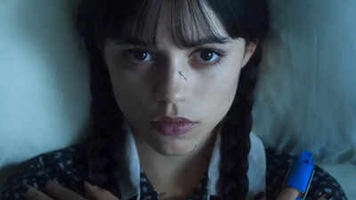  Gwendolyn Christie returns to join Jenna Ortega, this time as Wednesday's spirit guide- WATCH