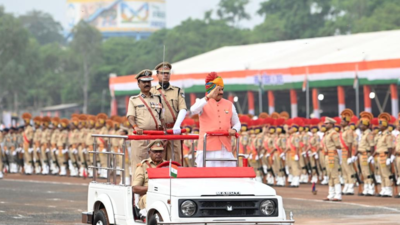  CM Mohan Yadav hoists national flag, showcases Madhya Pradesh’s achievements & vision