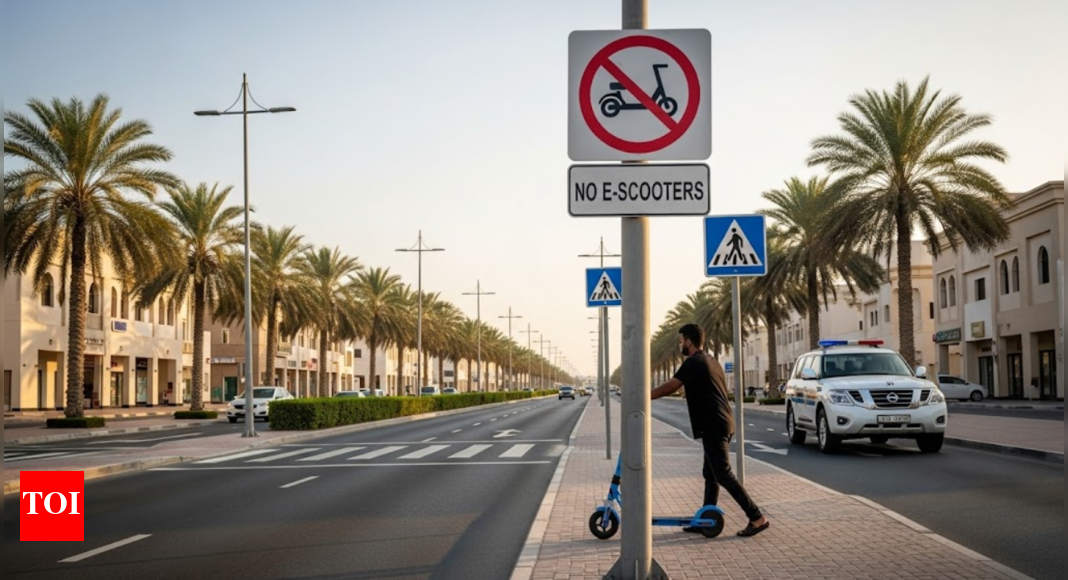 Ajman imposes immediate ban on e-scooters to tackle road safety concerns | World News – Times of India