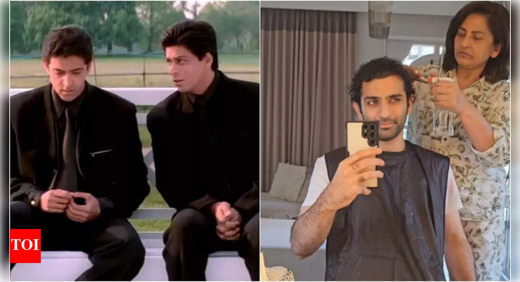 <div>When SRK said Archana's son had his hair; Hrithik claimed his eyes</div>