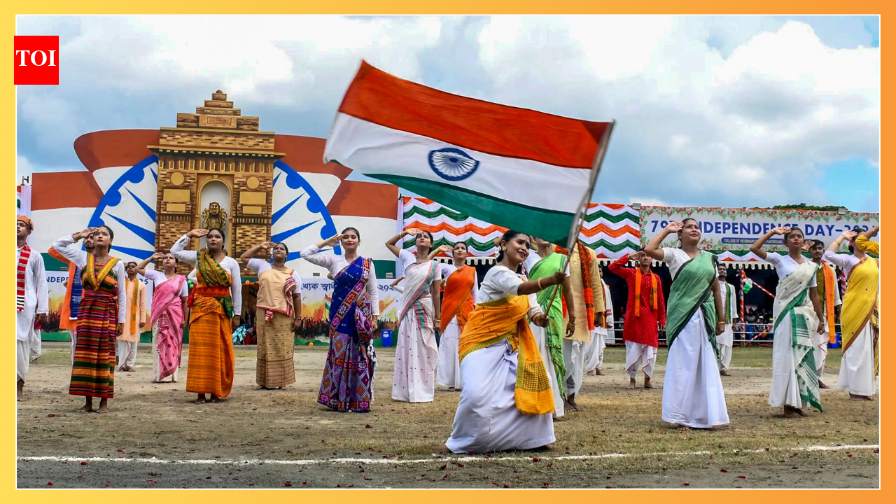 India @ 79: From Red Fort to Ganga banks - Independence Day ...