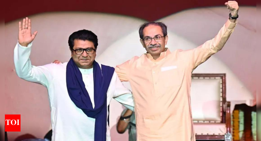 <div>Thackeray brothers unite! 'Uddhav and Raj to contest civic elections together,' says Sanjay Raut</div>