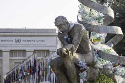 Crucial negotiations to arrive at a global treaty to end plastic pollution collapse as countries remain divided in Geneva