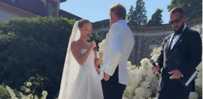WWE star Logan Paul and Nina Adgal tie the knot in lavish Lake Como wedding