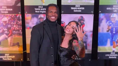 Travis Hunter and wife Leanna Lenee welcomes new family member ahead of his rookie NFL season