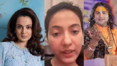 'Men can impregnate any woman and run away,' says Kangana Ranaut reacting to the recent debate on live-in relationships after Disha Patani's sister Khushboo criticised Aniruddhacharya Maharaj