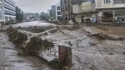 Pakistan floods kill 243: Buner hit hardest with 157 deaths; helicopter carrying aid supplies crashes