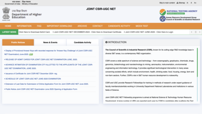 CSIR NET June 2025 result expected soon at csirnet.nta.ac.in: Check how to download scorecard, once released