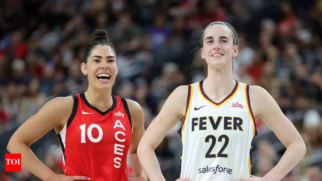 A really bad joke” — Kelsey Plum clears the air on controversial Caitlin  Clark All-Star Game comment in candid talk with Sue Bird | NBA News - Times  of India