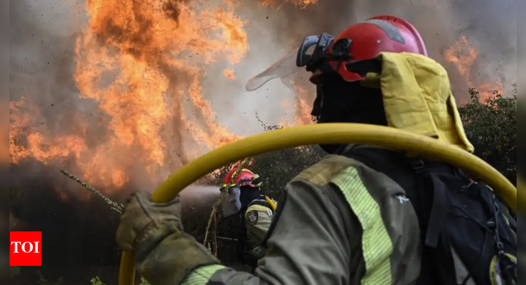 A cruel summer as record wildfires scorch Europe | World News – Times of India