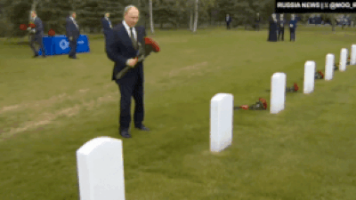 Putin pays tribute to Soviet pilots buried on American land; Alaska visit recalls WWII ties - watch