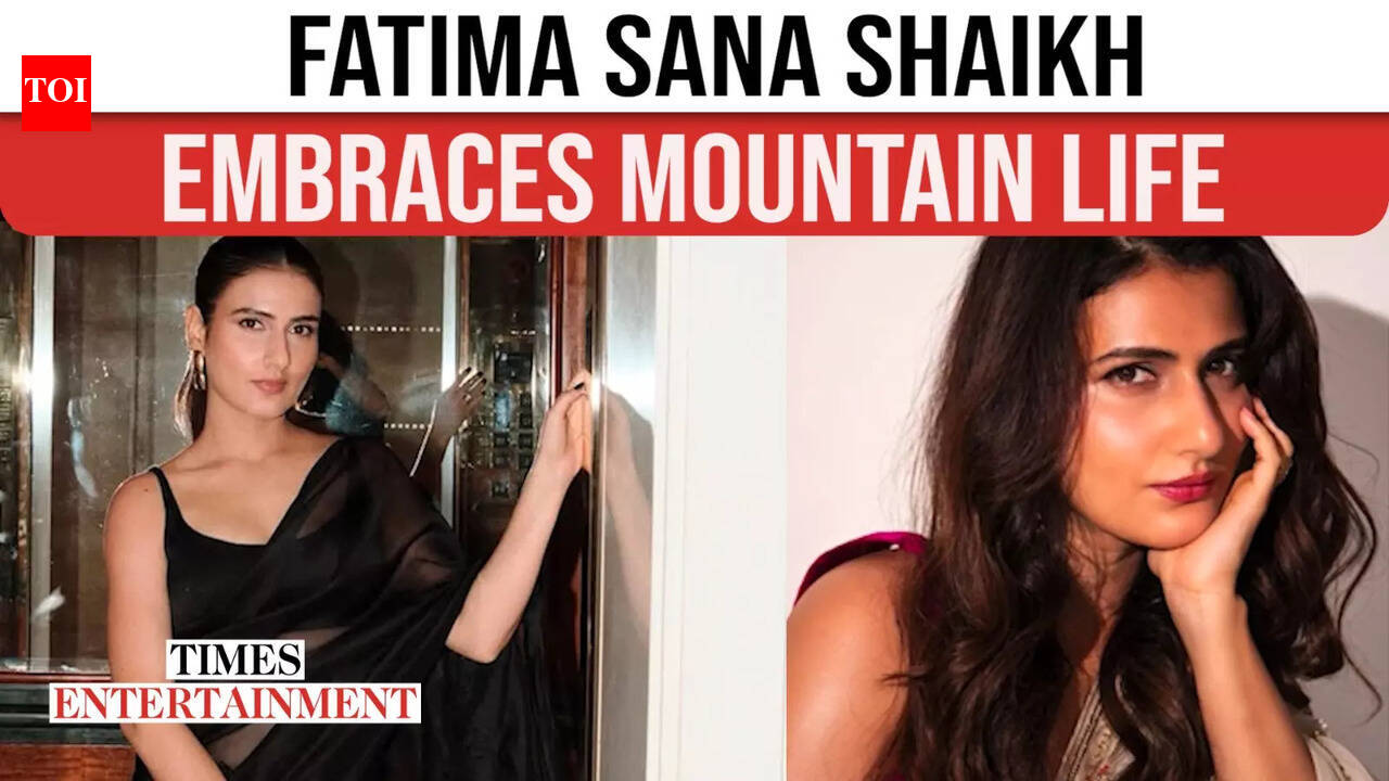 Fatima Sana Shaikh Dives Into Nature, Calls Herself #PahadiLadki