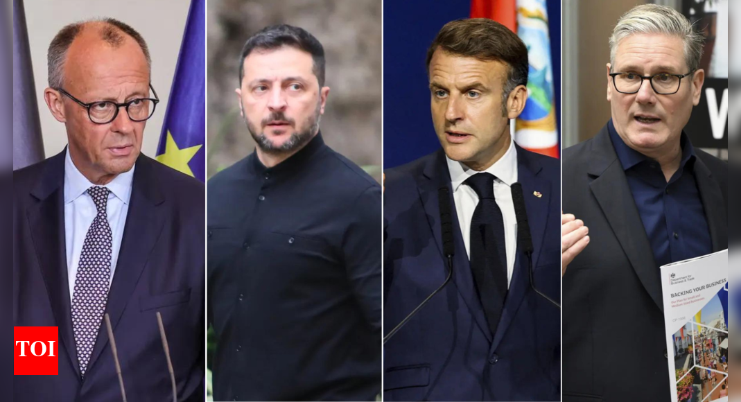<div>'Coalition of willing': Big EU huddle ahead of Zelenskyy-Trump meeting; to discuss peace deal</div>
