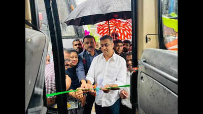 8 new bus routes inaugurated in Virajpet