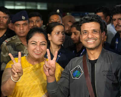 'Moment of pride': Shubhanshu Shukla, 2nd Indian in space, returns home