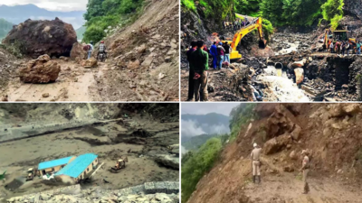  Highway blocked with fresh landslide; Mandi, Kullu, Kinnaur worst hit as continuous rain hampers restoration efforts