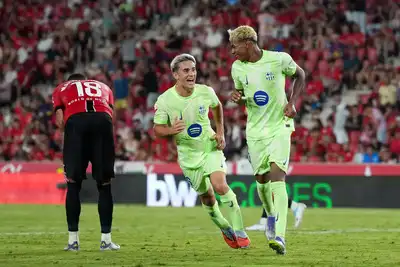 Watch: Back with a bang! Lamine Yamal's stunning goal from outside the box leaves goalkeeper stunned
