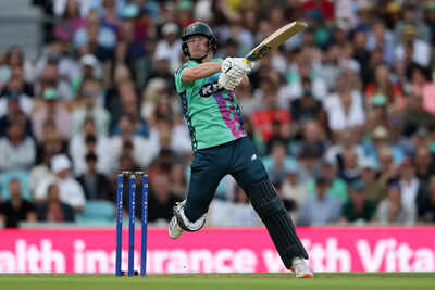 Four sixes in an over! Jordan Cox creates history as The Oval Invincibles set highest-ever The Hundred total - Watch