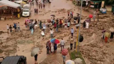  300 roads blocked; power, water supply disrupted; houses, farmland damaged