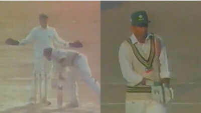  When Basit Ali tried to outsmart everyone after being bowled – Watch