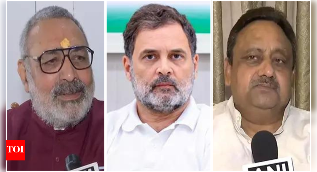 Voter Adhikar Yatra: BJP’s Giriraj Singh compares Congress to ‘Kans’; says ‘their destruction is certain’
