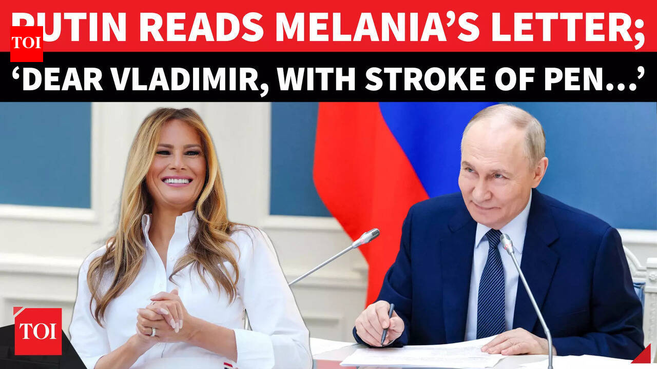 Putin Reads Melania Trump’s Personal Letter In Front Of Officials