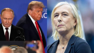  Martina Navratilova calls out Donald Trump following failed peace talks with Vladimir Putin