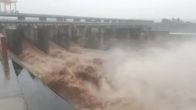 Yamuna in spate: Hathnikund barrage releases over 1.78 lakh cusecs of water, Delhi on flood alert