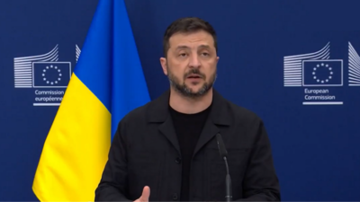 Zelensky Does It AGAIN! From EU HQ, He Rejects Trump Plan, Lists His Own Conditions For Peace