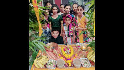 Modern Society kids celebrate Krishna Janmashtami with Gopal Kala festival
