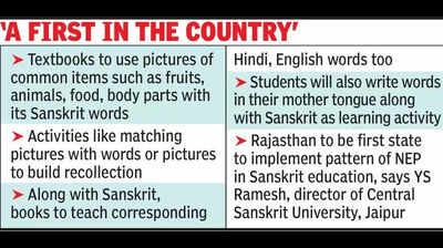 Sanskrit to be introduced inpre-primary classes in state