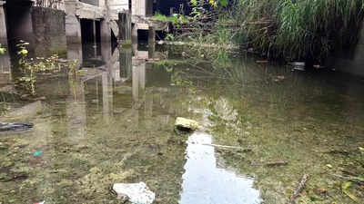 Nearby basement flooded, society residents fear water contamination