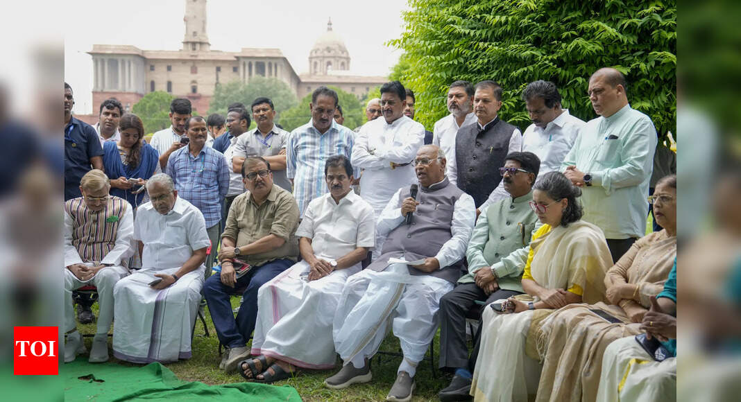 INDIA bloc considers VP candidate after BJP's Radhakrishnan nomination