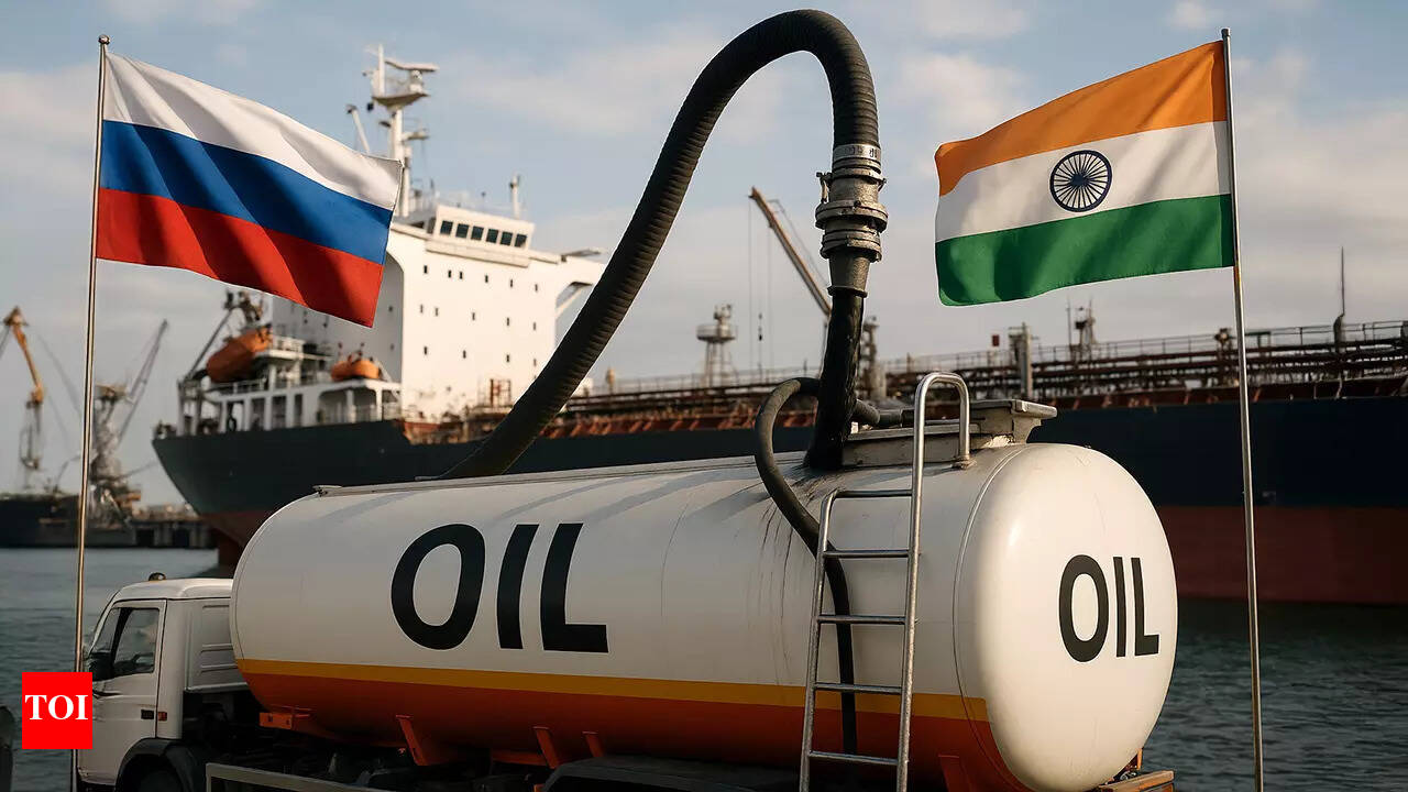 Stop buying Russian crude oil': Trump adviser says India should 'start acting' as strategic partner of US; '…it's cozying up to Russia, China' - The Times of India