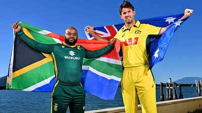 Shah Rukh Khan and Cricket! Temba Bavuma and Mitchell Marsh strike iconic SRK pose - See pictures