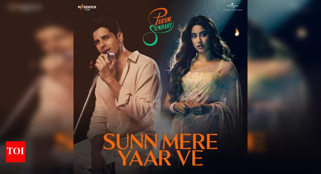 Sidharth Malhotra calls 'Sunn Mere Yaar Ve' his kind of love song in upcoming film 'Param Sundari'