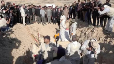  Soldiers, Yazidis, civilians among victims unearthed; excavation faces challenges