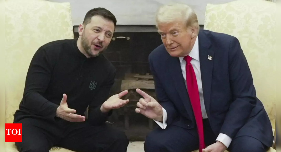 Trump pushes Ukraine peace deal, Zelenskyy seeks firm security