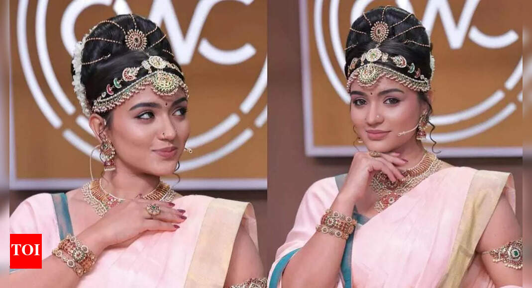 Cooku with Comali 6: Shabana Shajahan stuns in Trisha’s Kundavai avatar